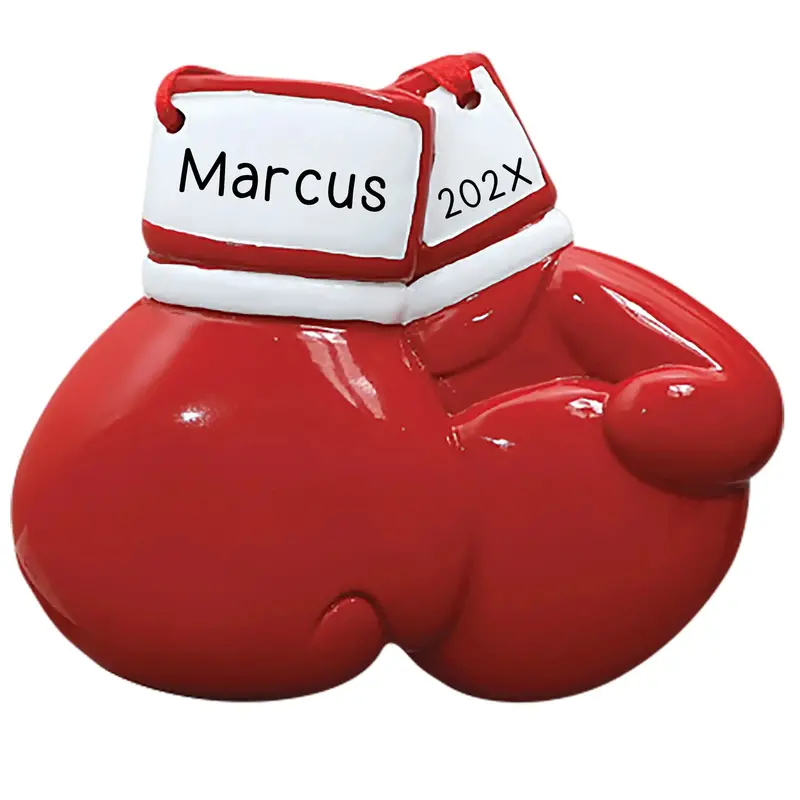 Boxing Gloves Sports Holiday Ornament 1