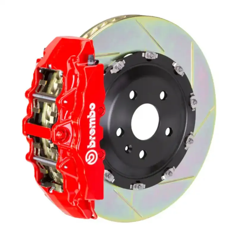 Brembo Gt Big Brake Kit For 1993–1998 Toyota Supra – Front 6-Piston Calipers With 380×34Mm Slotted Two-Piece Rotors 1