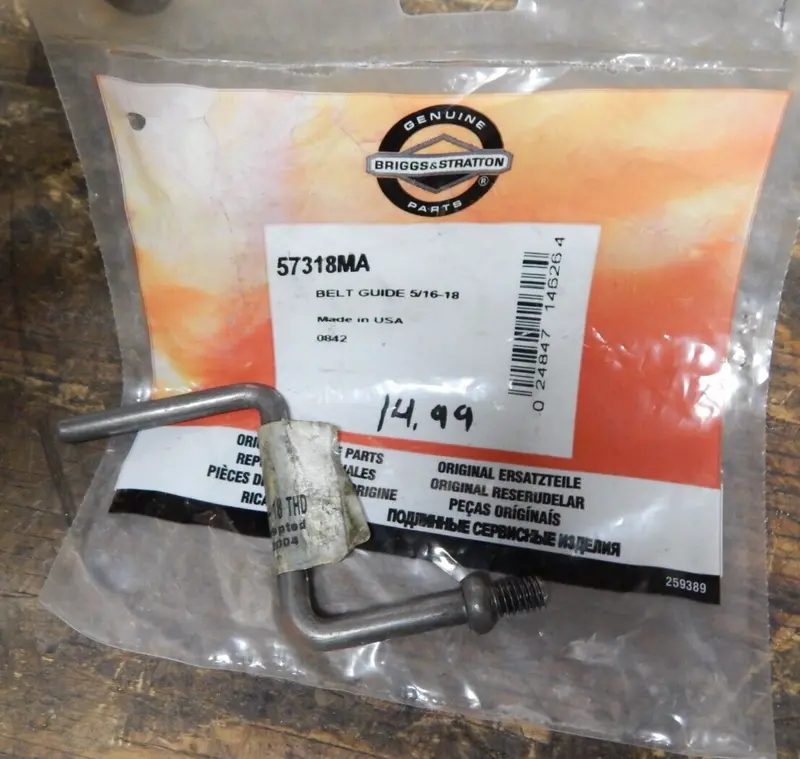 Briggs & Stratton Belt Guide Component (57318Ma) 1