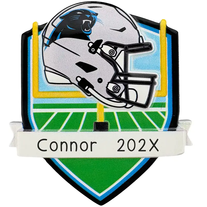 Carolina Panthers Fan Ornament – Personalized Team-Themed Ornament 1