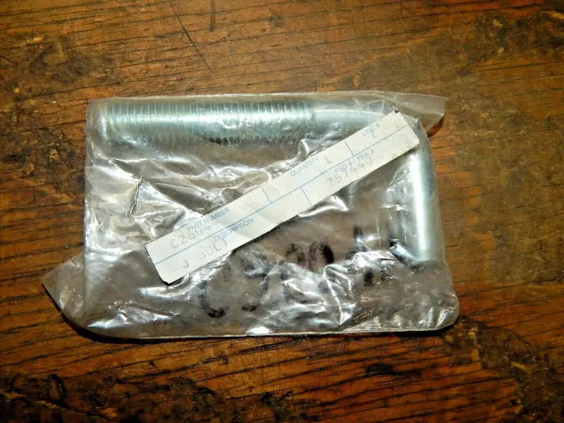 Case Ingersoll J-Bolt Hardware: Lawn & Garden Tractor Mounting Bolt (P/N C26044) 1