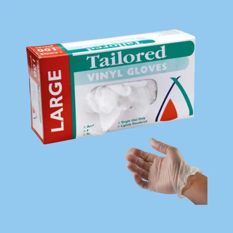 Clear Vinyl Disposable Gloves – Heavy-Duty Wholesale Packaging Uae 1