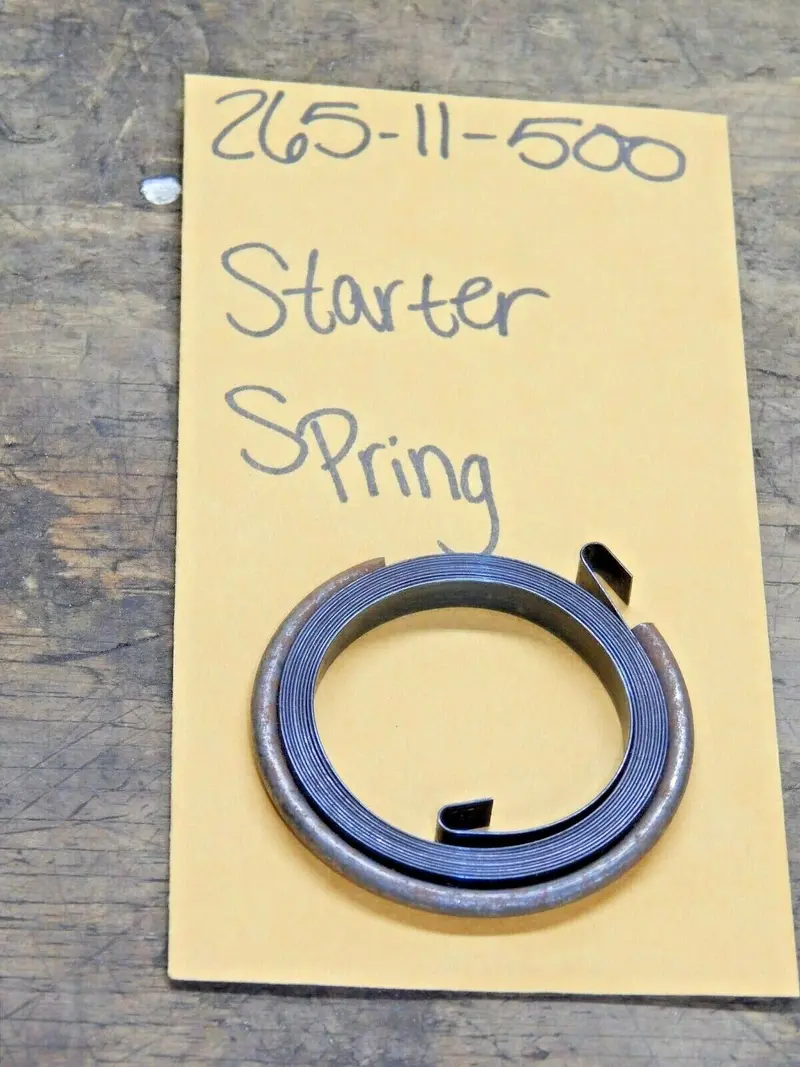 Clinton Engine Recoil Starter Spring (Models 265-11-500, 5409, P90152A) 1