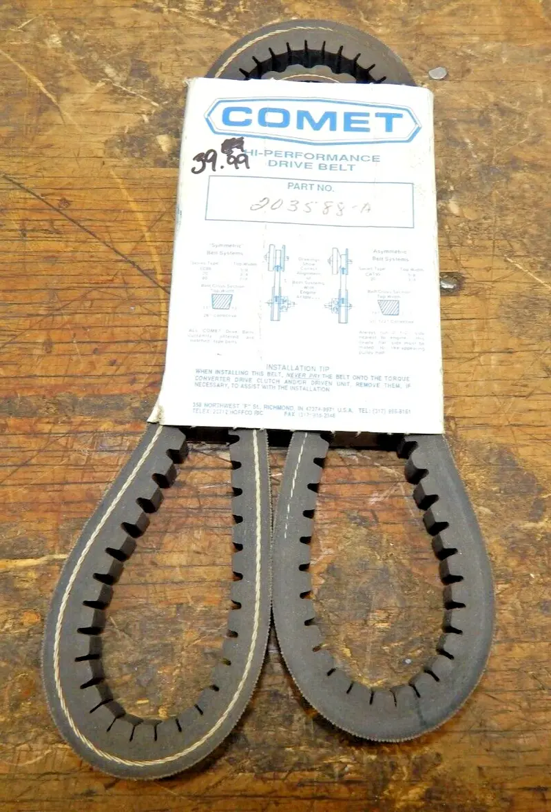 Comet Cvt Drive Belt – Part Number 203588A (Oem Genuine) 1