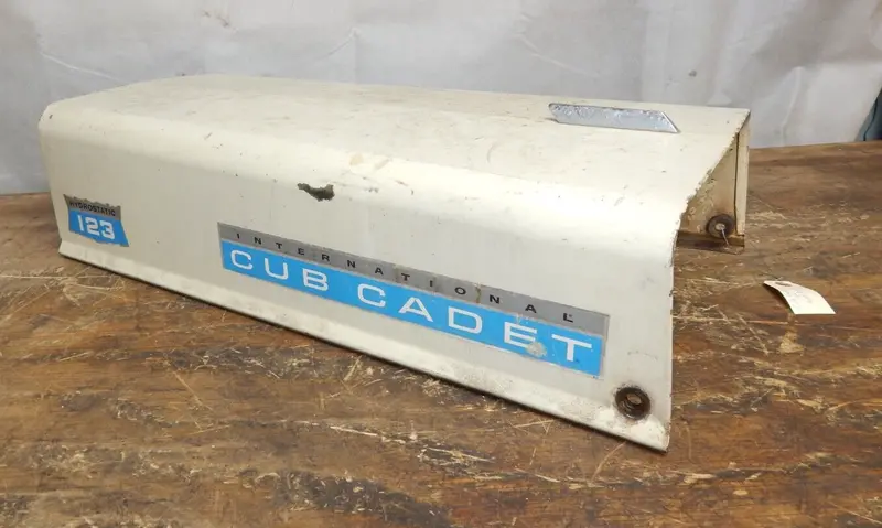 Cub Cadet 123 Narrow-Frame Hood With Decorative Ornament Assembly 1