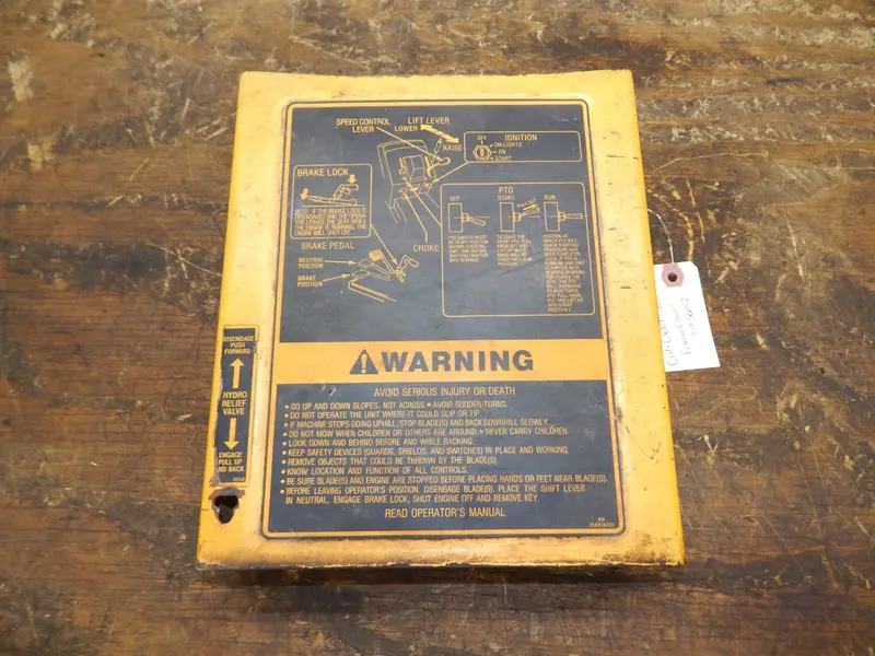 Cub Cadet 1864 Garden Tractor Frame Cover – Genuine Part 759-3642 1