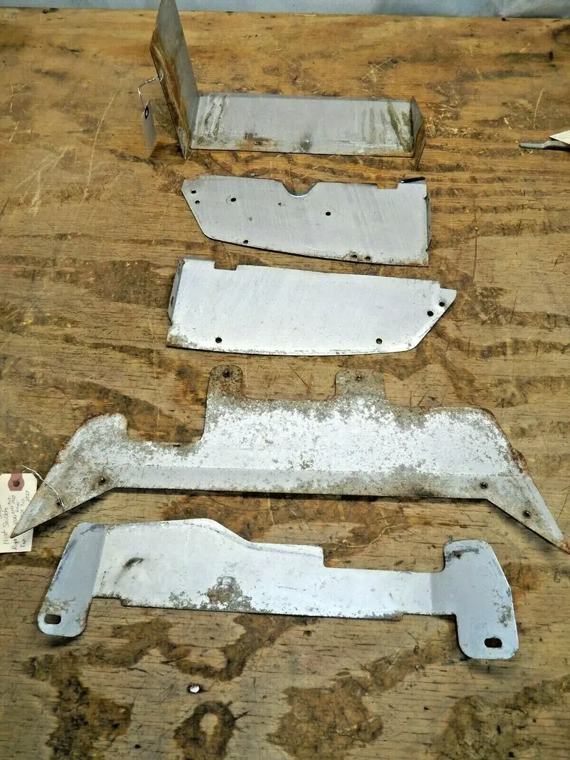 Cub Cadet 2082 (Model 146-735-100) Heat Shields – Part Numbers 703-2826 & 703-2828 1