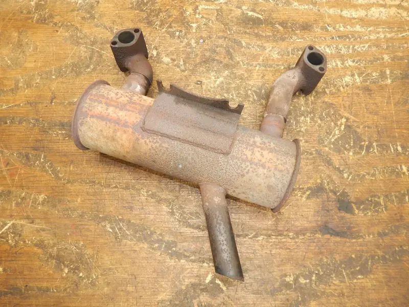 Cub Cadet Kohler Kt17 Exhaust Manifold And Muffler Kit – Compatible With 1711, 1712, 1811, 1872, 2072, 682, 782, 882 Series 1