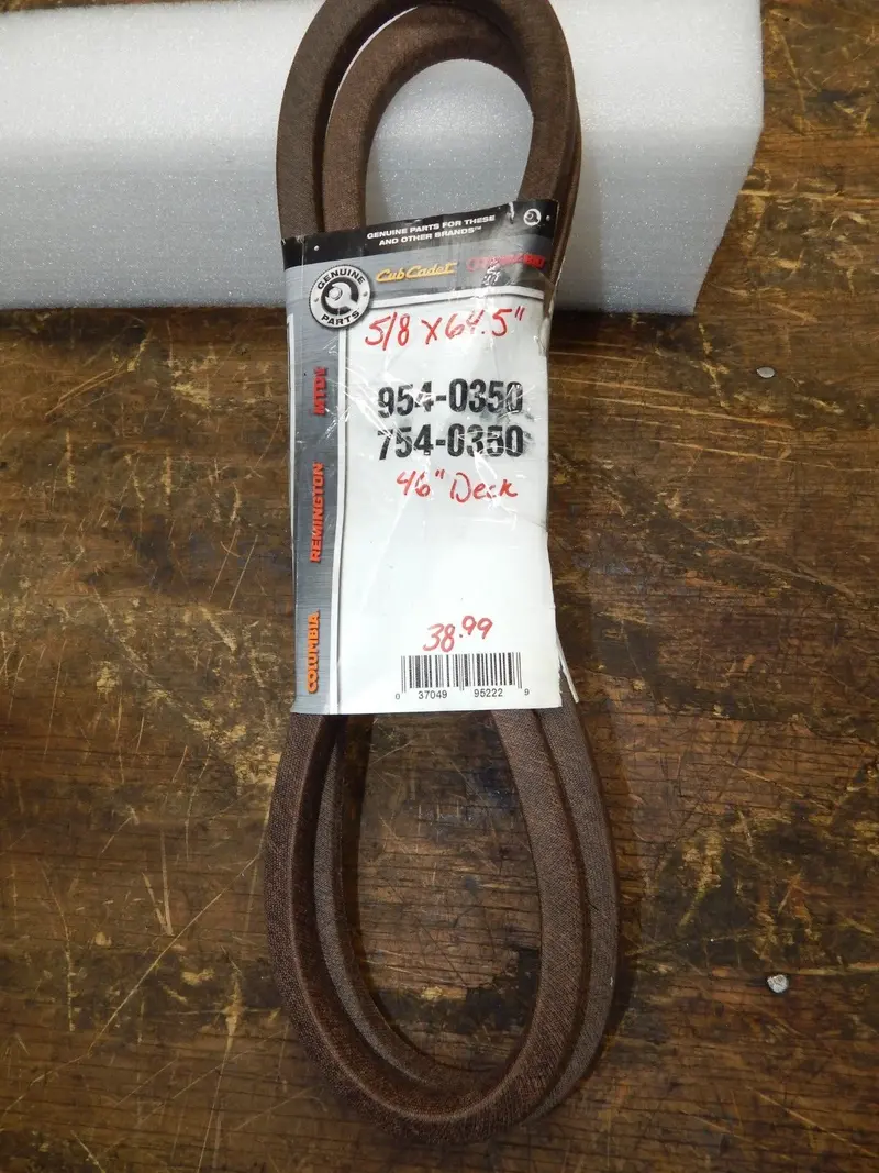 Cub Cadet & Mtd 46-Inch Deck Drive Belt – 5/8" X 64.5", Oem 954-0350 / 754-0350 1