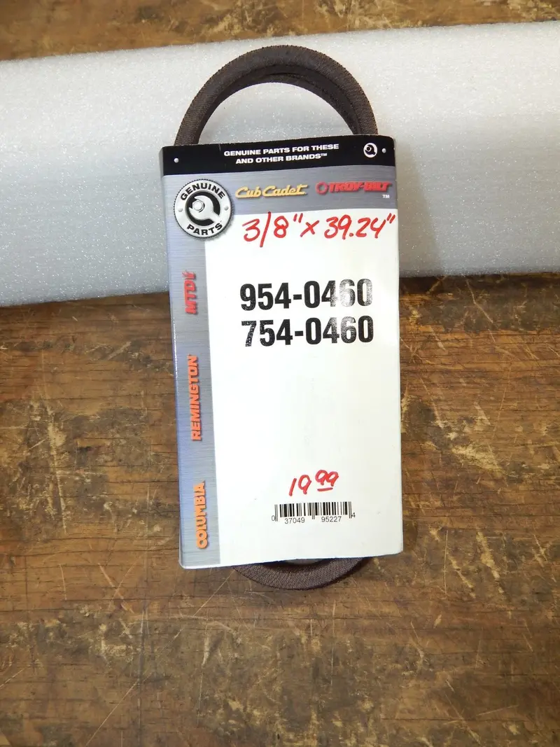 Cub Cadet & Mtd Deck Belt – 3/8" X 39.24", Oem 754-0460 1