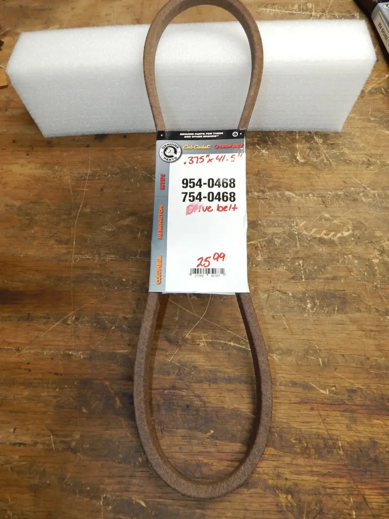 Cub Cadet & Mtd Deck Belt – .375" X 41.5", Oem 954-0468 / 754-0468 1