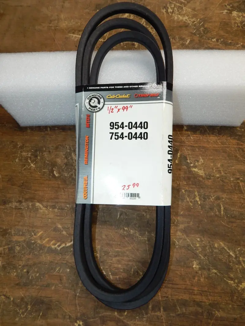 Cub Cadet & Mtd Oem Replacement Drive Belt – 1/2" X 99" (Part #954-0440 / 754-0440) 1