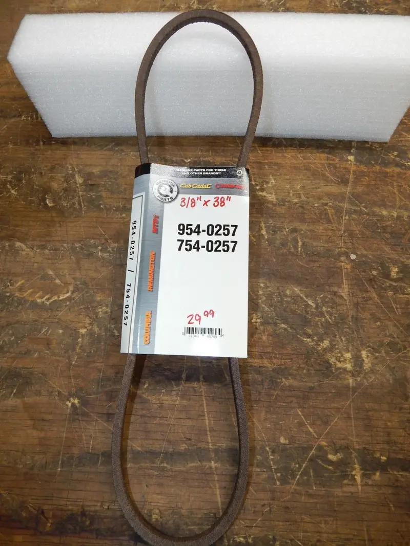 Cub Cadet & Mtd V-Belt – 3/8" X 38" (954-0257 / 754-0254) 1