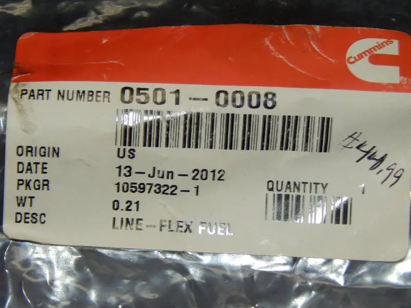 Cummins Line-Flex Fuel Line Kit – Oem Part #501-0008 1