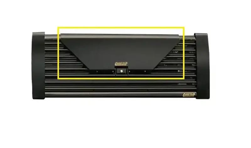 Custom Flow Cf-Insert-3 Tailgate Insert – Black Powder-Coated Steel For Fifth-Wheel Applications 1
