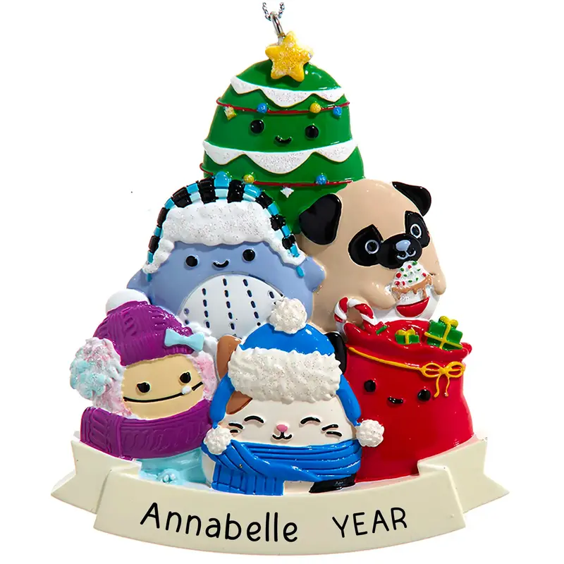 Custom Squishmallows Holiday Ornament 1