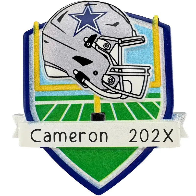 Dallas Cowboys Fan Ornament – Custom Nfl Christmas Decor 1