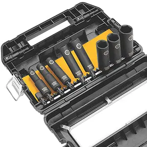 Dewalt 1/2" Drive 10-Piece Impact-Ready Socket Set 1