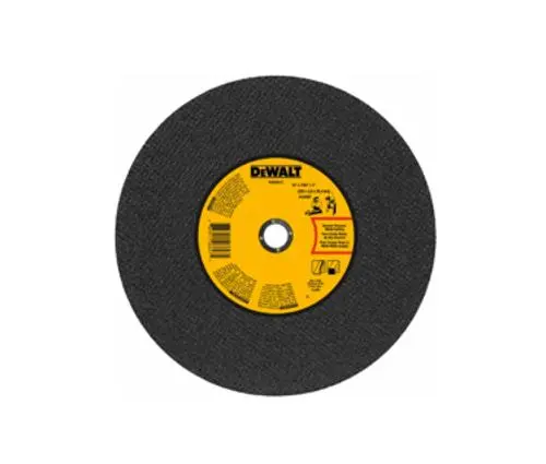 Dewalt 14" Type 1 Metal-Cutting Chop Saw Wheel 1