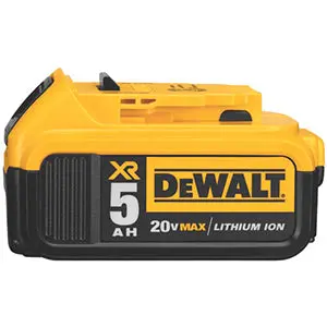 Dewalt 20V Max Premium Xr 5.0Ah High-Capacity Lithium-Ion Battery 1