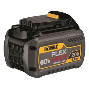 Dewalt Flexvolt 20/60V Max* 6.0 Ah Rechargeable Battery Pack 1