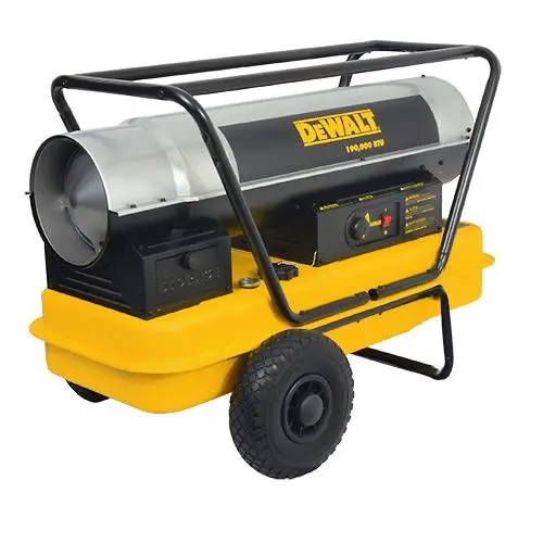 Dewalt Kerosene-Powered Forced-Air Construction Heater 1
