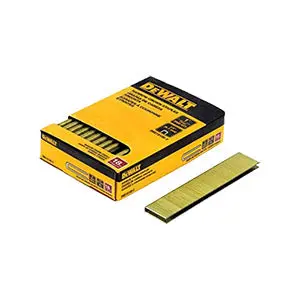 Dewalt Narrow Crown Staples – 1/4 In Width × 1 In Height 1