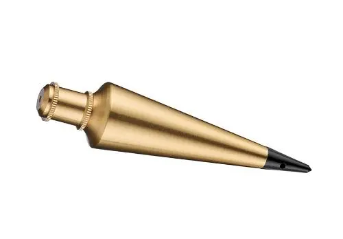 Empire 16-Ounce Brass Plumb Bob – Heavy-Duty Vertical Reference 1