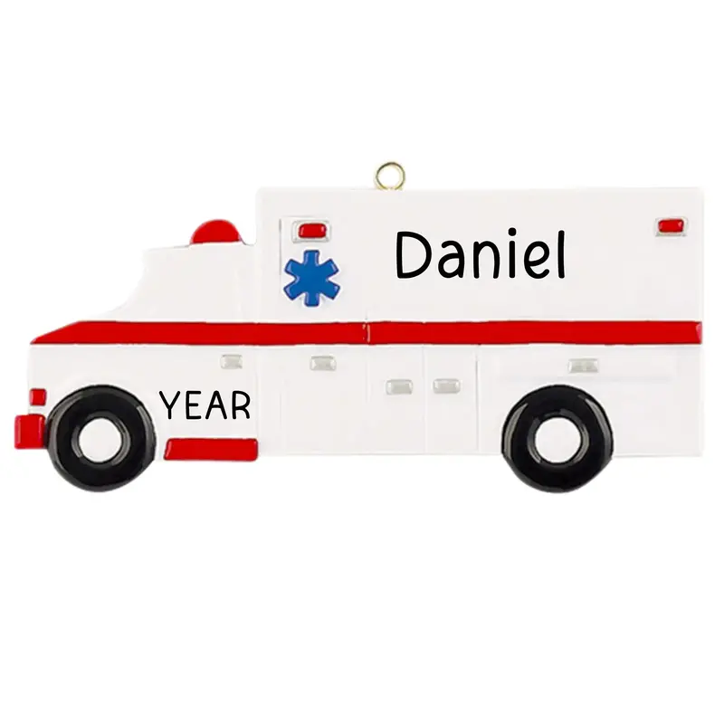 Emt And Ambulance Personnel Christmas Ornament 1