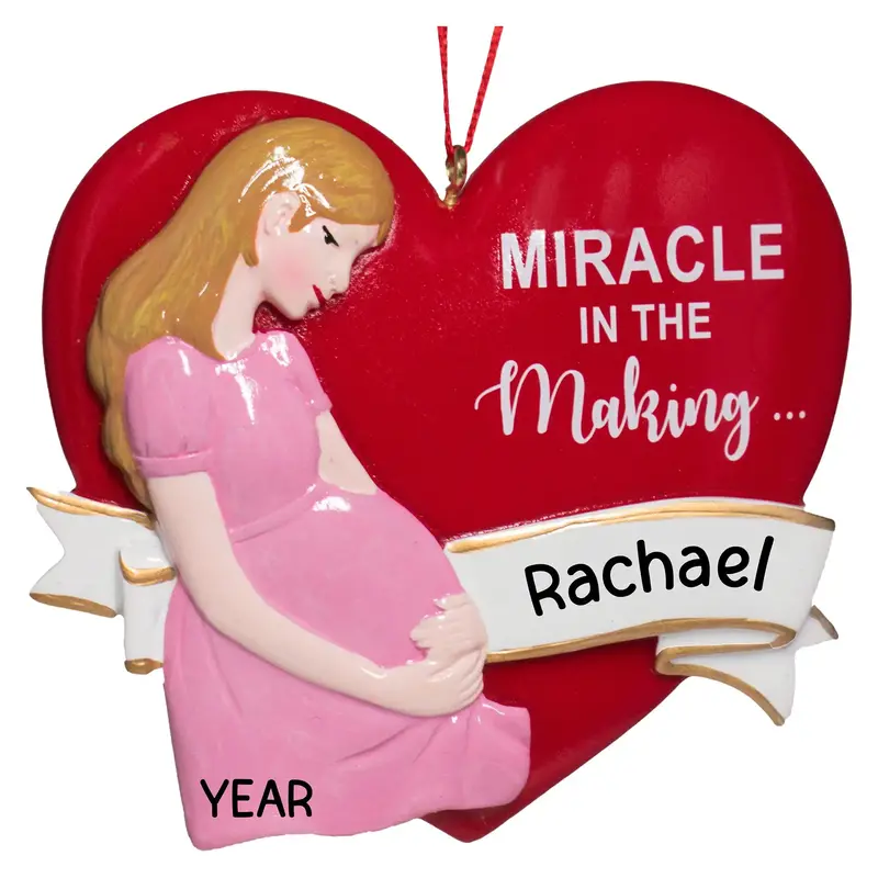 Expecting Mom Ornament – Celebrate New Life This Holiday Season 1