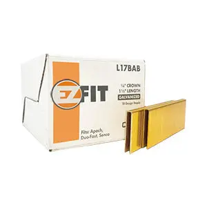 Ez Fit Narrow Crown Staples – 1/4" × 1-1/2", 5000 Per Box 1