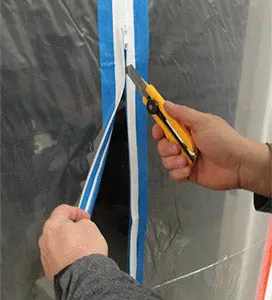 Ez Prop Zipper Dust Barrier — 7-Foot Height (Set Of 2) 1