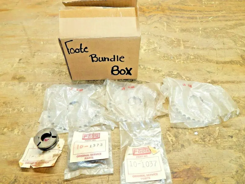 Foote Genuine Oem Miscellaneous Parts Bundle #1 1