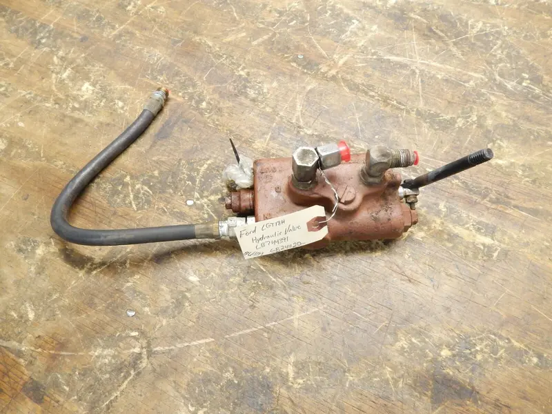 Ford Lgt18H Garden Tractor Hydraulic Lift Control Valve (Lb744391 / Gb241120) 1