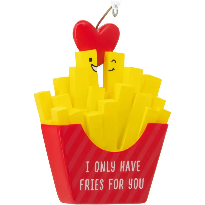 French Fries ‘For You’ Holiday Ornament 1