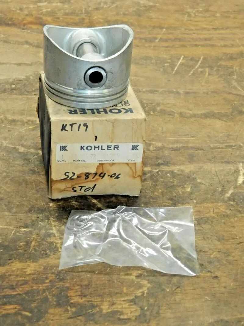 Genuine Kohler Piston With Wrist Pin Only – Model 52-074-72 (5205840), New In Box 1
