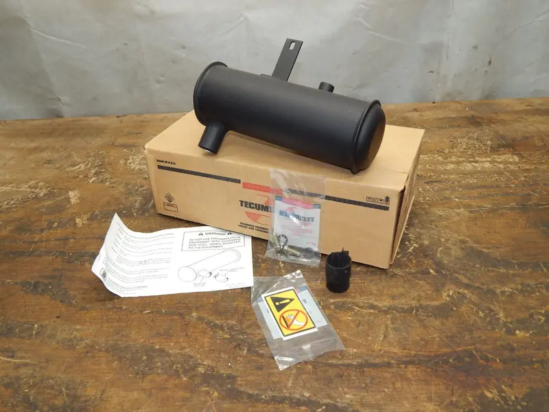 Genuine Tecumseh 35824 Muffler – Factory-Oem Exhaust Component 1