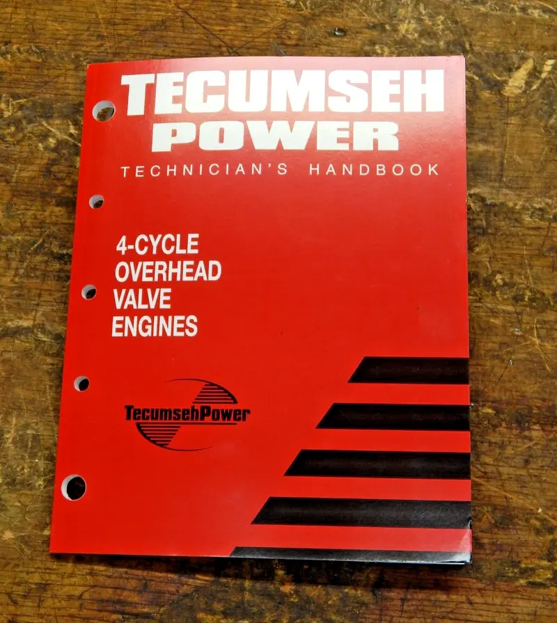 Genuine Tecumseh 4-Cycle Overhead Valve Engine Service Manual (740043) 1