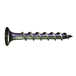 Grabber Bugle Head Drywall Screw – 8 X 3", Coarse Thread, Gray Phosphate, 5 Lb Box 1