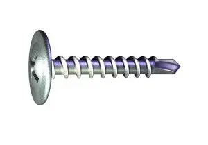 Grabber Wafer-Head Drywall Screws – 8 X 1/2 Inch, 5-Pound Box 1