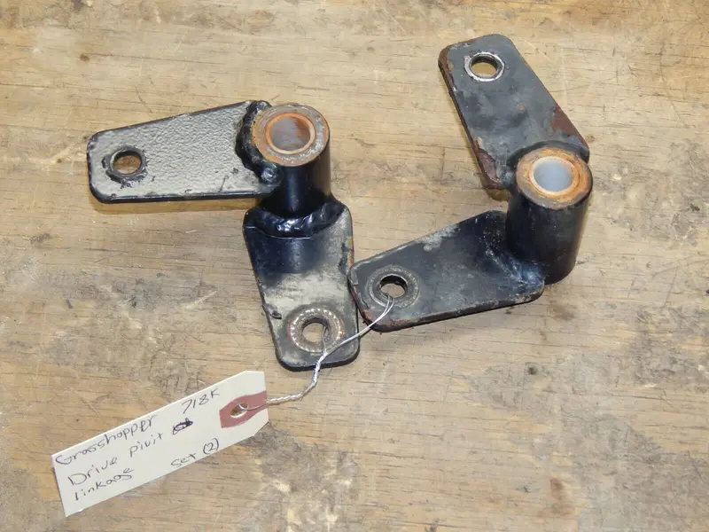 Grasshopper 718K Zero-Turn Mower Linkage Pivot Kit With Bearings (Part #603567, Qty 2) 1