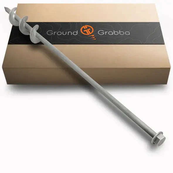 Groundgrabba Pro Ii Heavy-Duty Ground Anchor System 1