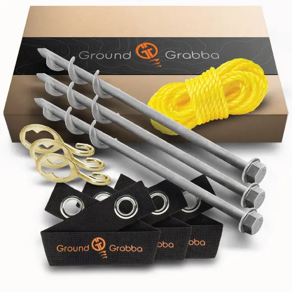 Groundgrabba Tree Hugger Kit For Safe Tree Anchoring 1