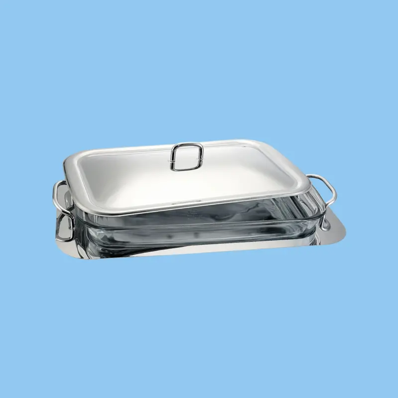 Heena'S Haven Dual-Function Buffet Dish And Serving Tray 1