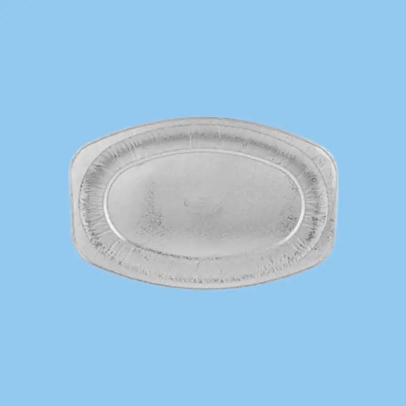 Heena'S Haven Oval Aluminum Platter – 22-Inch, 50-Piece Pack 1