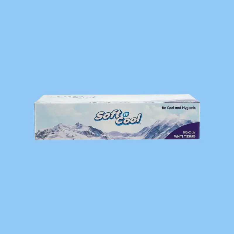 Heena'S Haven Soft N Cool Facial Tissues – 30 Boxes, 100 Sheets Each, 2-Ply 1