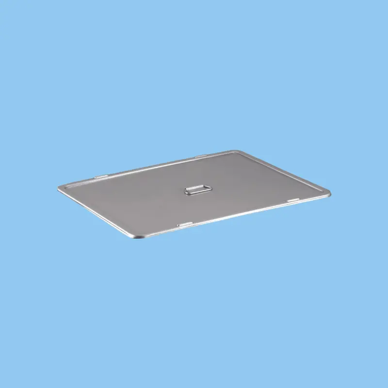 Heena'S Haven Stainless Steel Roasting Pan Cover 1