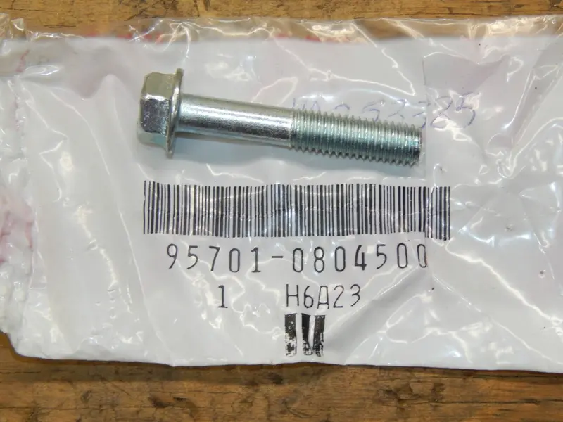 Honda Genuine Generator Mounting Bolt – Part #95701-0804500 (Single Unit) 1