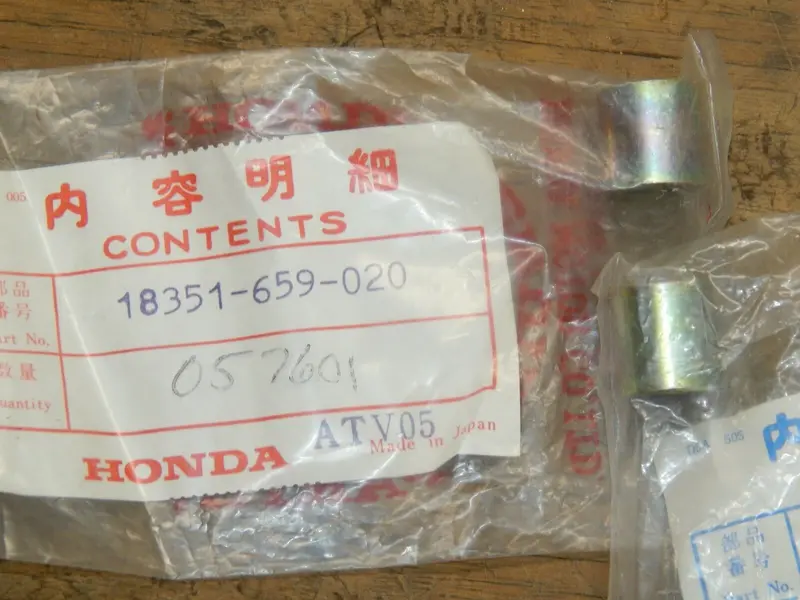 Honda Oem Muffler Mounting Collar — Dual-Pack (18351-659-020) 1