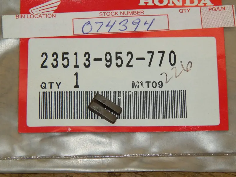 Honda Oem Wheel Ratchet – Part #23513-952-770, Brand New, Qty 1 1
